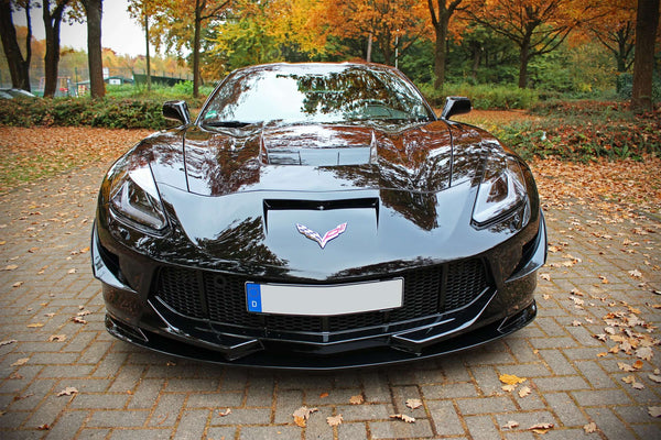 PDR700 Front Bumper incl. Front Spoiler Lip and Cupwings for Chevrolet Corvette C7 Prior Design