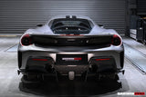 DarwinPRO 2015-2020 Ferrari 488 GTB Pista Style Rear Bumper & Wing