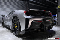 DarwinPRO 2015-2020 Ferrari 488 GTB Pista Style Rear Bumper & Wing