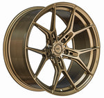 WHEELFORCE WHEELS
MODEL: RACE.ONE
SIZE: 19x9 ET21 5x120
FINISH: SATIN BRONZE