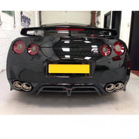 Lèvre/diffuseur arrière en carbone Nissan R35 GTR KR "Spec R"