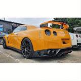 Nissan R35 GTR LB V1 Carbon Rear Spats (CBA DBA)
