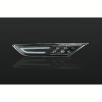 Nissan R35 GTR KR SMOKED Front LED Side Indicators with DRL light