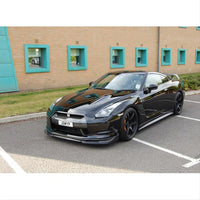 Nissan R35 GTR MS Carbon Front Splitter with brake cooling vents (2009-16)