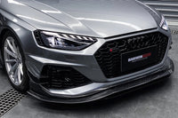 Audi RS4 B9.5 BKSS Style Carbon Fiber Front Bumper Canards 2020-2022 DarwinPro