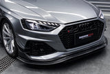 Audi RS4 B9.5 BKSS Style Carbon Fiber Front Bumper Canards 2020-2022 DarwinPro