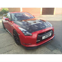 Nissan R35 GTR MS Carbon Front Splitter with brake cooling vents (2009-16)