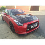 Nissan R35 GTR MS Carbon Front Splitter with brake cooling vents (2009-16)