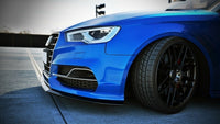 FRONT SPLITTER AUDI S3 8V (SEDAN, CABRIO) / AUDI A3 8V SLINE