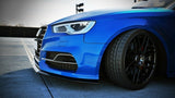 FRONT SPLITTER AUDI S3 8V (SEDAN, CABRIO) / AUDI A3 8V SLINE