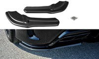 REAR SIDE SPLITTERS Mercedes A W176 AMG Facelift GLOSS BLACK Maxton Design