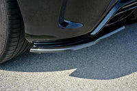 REAR SIDE SPLITTERS Mercedes A W176 AMG Facelift GLOSS BLACK Maxton Design