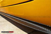 DarwinPRO Carbon Fiber Side Skirt Splitters