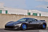 Carbondo 2010–2015 Ferrari 458 Coupe/Spyder DE Style Wide Fender Darwin Pro