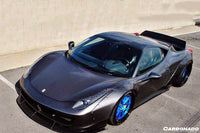 Carbondo 2010–2015 Ferrari 458 Coupe/Spyder DE Style Wide Fender Darwin Pro