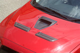 MITSUBISHI EVO 10 CARBON FIBER HOOD AIR INTAKE