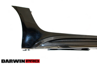 DarwinPRO IMP Style Side Skirts With Carbon Fiber Splitters