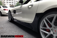DarwinPRO IMP Style Side Skirts With Carbon Fiber Splitters