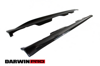 DarwinPRO Carbon Fiber Side Skirt Splitters