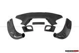 DarwinPRO 2015-2020 Ferrari 488 GTB Pista Style Rear Bumper & Wing