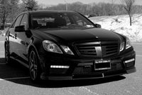 Mercedes Benz E AMG Carbon Fiber Front Lip Spoiler V-Style