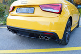 Central Rear Splitter Audi S1 8X Maxton Design