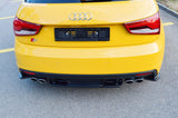 Central Rear Splitter Audi S1 8X Maxton Design