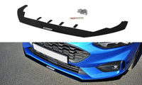 FRONT RACING SPLITTER V.1 (gloss black) Ford Focus Mk4 ST-Line