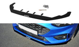 FRONT RACING SPLITTER V.1 (gloss black) Ford Focus Mk4 ST-Line
