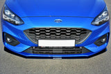 FRONT RACING SPLITTER V.1 (gloss black) Ford Focus Mk4 ST-Line