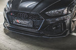 Frontsplitter + Flaps V.1 Audi RS5 F5 Facelift Maxton Design