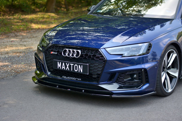 Front Splitter V.1 Audi RS4 B9 Maxton Design
