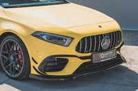 Front Splitter V.1 Mercedes-AMG A 45 S W177 Maxton Design Black Göoss