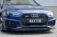 Front Splitter V.2 Audi RS4 B9 Maxton Design