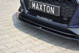 Front Splitter V.2 Audi RS4 B9 Maxton Design