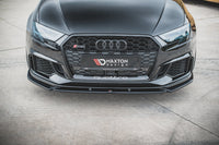 SPLITTER AVANT V.4 AUDI RS3 8V FL SPORTSBACK Maxton Design