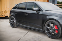 SIDE SKIRTS DIFFUSERS V.2 AUDI RS3 8V SPORTBACK FACELIFT