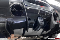 DarwinPRO 2015-2020 Ferrari 488 GTB Pista Style Rear Bumper & Wing