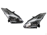 Nissan GTR R35 08+ LED Projector Headlights DEPO LHD