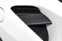 Darwinpro 2015–2019 Ferrari 488 GTB/Spyder Dry Carbon Fiber Side Air Intake Fins