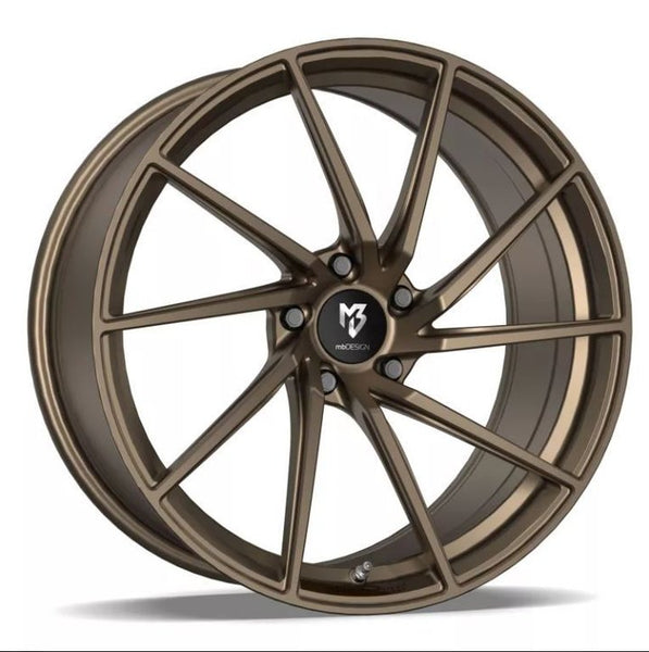 MbDESIGN SF2 9x19 ET 42 5x112 Bronze hell seidenmatt gepulvert