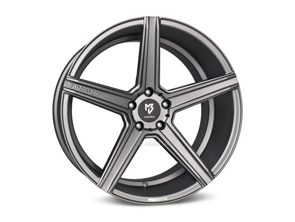 MbDESIGN KV1 11x23 ET 30 5x112 Grau matt lackiert