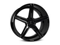 MbDESIGN KV1 11x23 ET 30 5x112 Schwarz glänzend lackiert