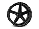 MbDESIGN KV1 9.5x19 ET 45 5x120 Schwarz glänzend lackiert