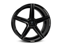 MbDESIGN KV1 8.5x19 ET 35 5x108 Schwarz glänzend lackiert