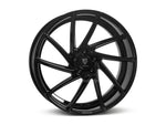 MbDESIGN KV2 8.5x20 ET 45 5x130 Schwarz glänzend lackiert