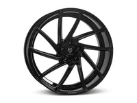 MbDESIGN KV2 8.5x20 ET 45 5x130 Schwarz glänzend lackiert