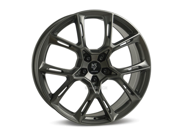 MbDESIGN KX1 8.5x20 ET 50 5x114.3 Grau matt lackiert