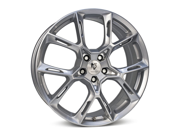 MbDESIGN KX1 8.5x20 ET 50 5x114.3 Lichtsilber glänzend lackiert