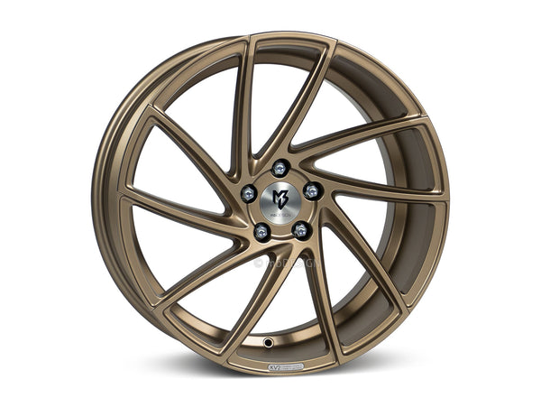 MbDESIGN KV2 8.5x20 ET 45 5x130 Bronze hell seidenmatt gepulvert